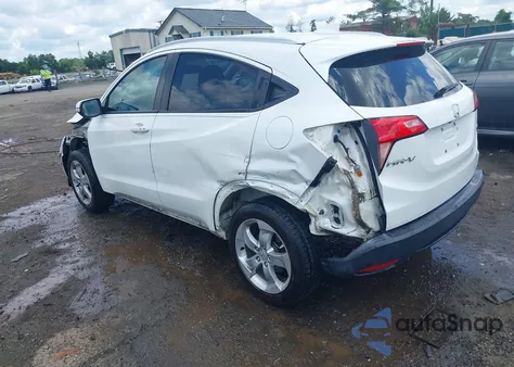 2016 Honda Hr-V Ex-L из США, поврежденный, VIN 3CZRU6H76GM701353